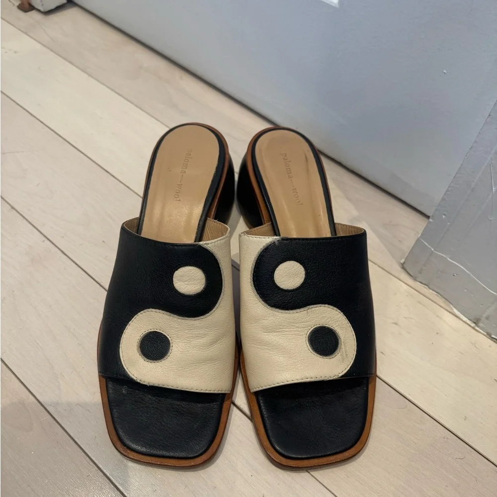 Paloma Wool Yin Yang Mules size 39 - Picture 2 of 6